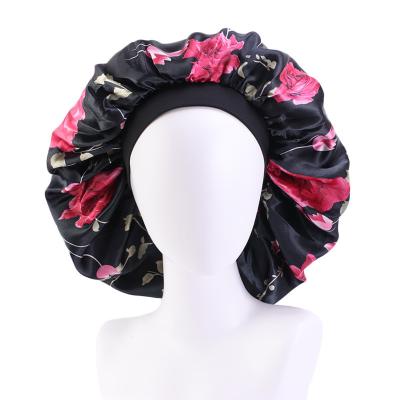 China Custom Famous Brand Sample LOGO Women's Free Silk Satin Cowl Character Wholesale for sale