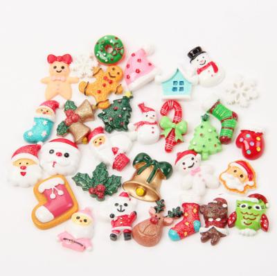 China Easy Apply Christmas Resin Nail Art Decoration Accessories DIY Products For Nail Salon for sale