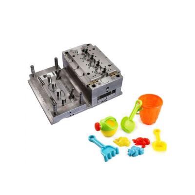 China Steel PP Polyethylene , ABS Toy Plastic Injection Mold Parts Manufacturer for sale