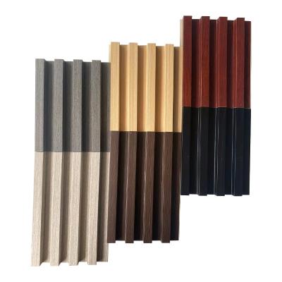 China Modern Factory Serving Waterproof Interior Solid Plastic Wall Paneling Wpc Wall Panel for sale