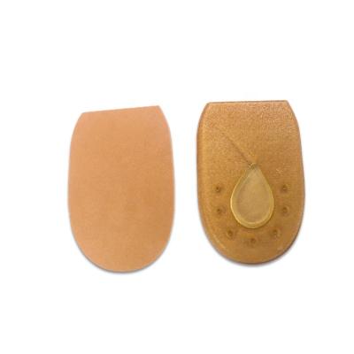 China Skin Friendly Anti Gel Cushion Insole Cushion Shoe Back Heel Heel Protector Anti Slip Silicone Insole for sale