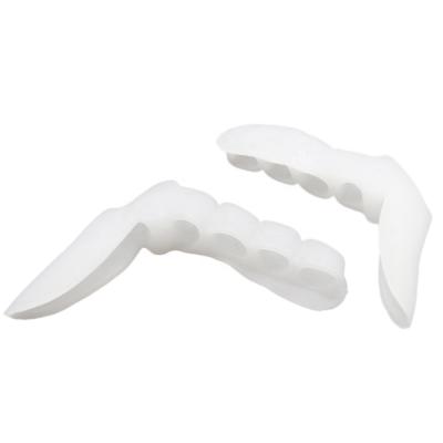 China Toe Separator 5 Hole Toe Stretcher and Toe Separators Soft Silicone Toe Stretcher for Bunion Pain Relief for sale