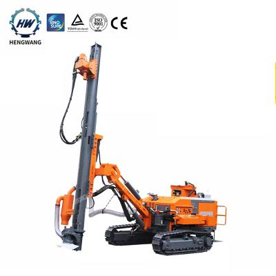 China Building Material Stores Hengwang HW452 Mine DTH Drilling Rig Manufacturers Machine In Mining for sale