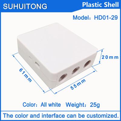 China Network Strip RG45 and SAM Antenna Connector Audio Video Converter Shell and Mini USB Inverter Plastic Shell for sale