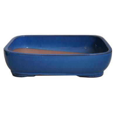 China American style professional factory ceramic flower pots all sizes bonsai pot with drainage hole for sale