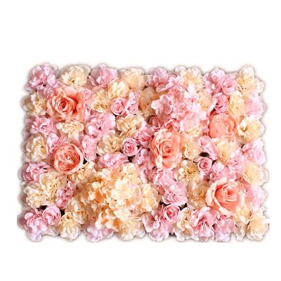 China Events decoration flower wall for baby photography props, flower home decoration, wedding ceremony decoration flower wall for sale