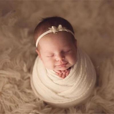 China HOT Newborn Stretch Wrap Photography Props, Large Size 3Meter Wrap For Baby Photography Props for sale