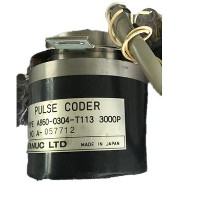 China Fanuc CNC Parts Pulse Encoder A860-0304-T113 A860-0304-T113 Encoder for sale