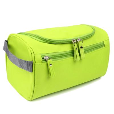 China Eco-Friendly Hanging Toiletry Bag Organizer Travel Size With Hook Fluorescent Yellow for sale