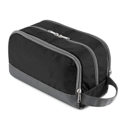 China 2021 Business Low Price Hot Selling Black Cosmetic Bags and Bags for man and women for sale