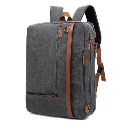 China Daily Use Convertible Backpack Shoulder Bag Messenger Bag Laptop Business Briefcase for sale