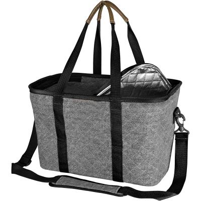 China Insulated Tote Basket Reusable Grocery Shopping Picnic And Food Delivery Insulated Bag for sale