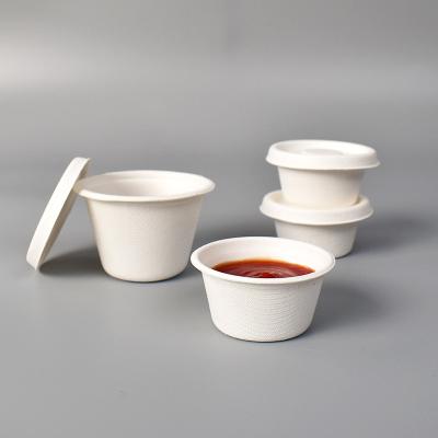 China Recyclable Disposable Plastic Sauce Cups Microwave PP Sauce Cup Container For Sauces for sale