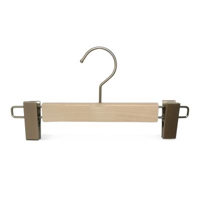 China SHOW Solid Wood Bottom Hanger for Pants/Dresses for sale