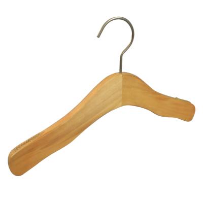 China Children's Personalized Wooden Hanger for Kids Cloth Display for sale