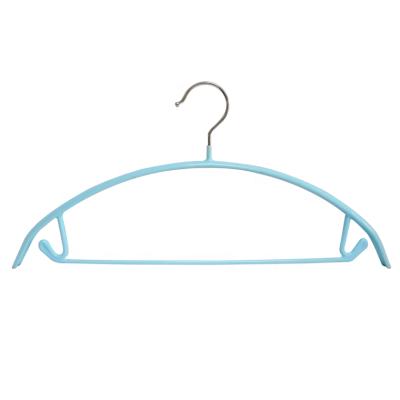 China Wholesale Modern PVC Coated Metal Hangers Fabrics For Laundry for sale