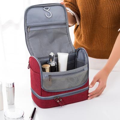 China New Style Waterproof Travel Storage Bag Portable Logo Large Capacity Women Cosmetic Makeup Bag for sale