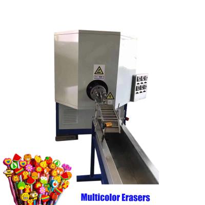 China 2020 New Design School Automatic Multicolor Clearing Granules Rubber Making Machine Extruder Machine for sale