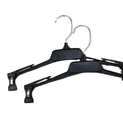 China Household Durable Multifunctional 14 Inch Swimwear Swimsuit Hangers 8214 Boutique Plastic Clothes Hanger for sale