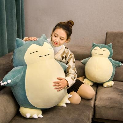 China Promotion Christmas Gift Pillow Toy Maker Pika Toy Factory Outlet Pokemon Snorlax Doll Stuffed Animal Animal for sale