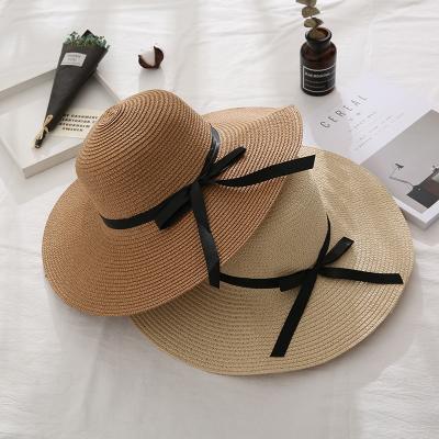 China China Supplier 2021 Eco-friendly Fashion Customize Sweet Summer Beach Natural Decorated Women Straw Hat for sale