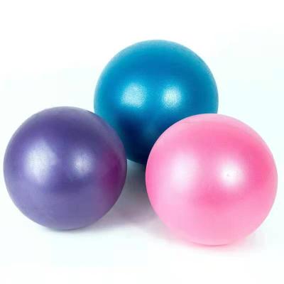 China Small PVC Exercise Fitness Home Gym Pilates Equipment Balance Yoga Thickened Explosion-proof Ball for sale