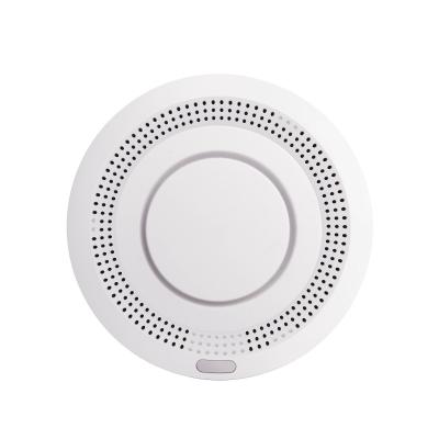 China wifi independent smart wireless home kitchen security fire alarm system battery operated zigbee ceiling mounted smoke detector S009 for sale