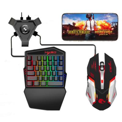 China Mobile Cheat Mouse+Keyboard+Radio 4.2 Version Gaming Equipment Set Mouse Keyboard Cheat Set For Android System for sale