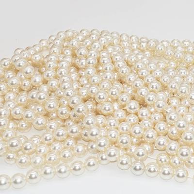 China Garment Accessories Factory Price Full Round 16mm ABS Loose Beads Bulk Plastic Beads for sale