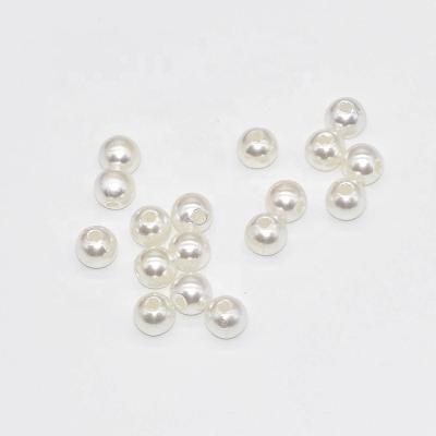 China Garment Accessories Factory Price Wholesale Best Quality 6mm ABS Plastic Pearl Beads for sale