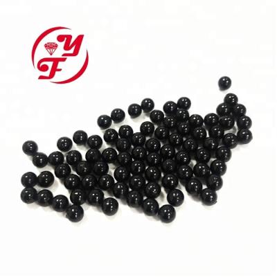 China Jewelry Making Black Color 6mm Loose Beads No Hole, Bead Beads No Hole, Plastic Bead Beads No Hole for sale