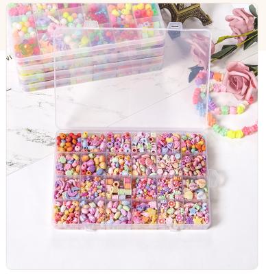 China Garment Accessories YF0010 Plastic Box Packing DIY Beads Kit Craft Kits Bracelet Craft for sale