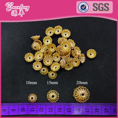 China Garment Accessories 10mm 15mm Color Plastic CCB Gold Beads 20mm for sale