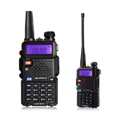 China Baofeng UV-5R Walkie Talkie Outdoor Dual Band VHF 136-174MHZ UHF 400-520MHZ with Handsfree for sale