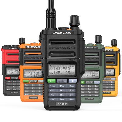 China PRO ABS+PC Baofeng UV-9R Waterproof Walkie Talkie IP68 High Power Handheld Two Way Radio for sale