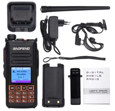 China Security Long Standby Vuf Two Way Radio / Uhf Ham Vhf Transceiver Gps Wireless for sale