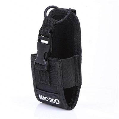 China BaoFeng Multi-Function Handheld Nylon Plastic Walkie Talkie Portable Case Pouch Bag for sale