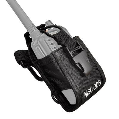 China Belt Freehand Two Way Radio Portable Nylon Shoulder Bag MSC-20B for sale