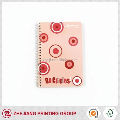 China 2017 Spiral Custom School Pocket Spiral Notebook for sale