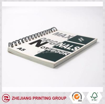 China A5 production spiral new size spiral notebook for sale