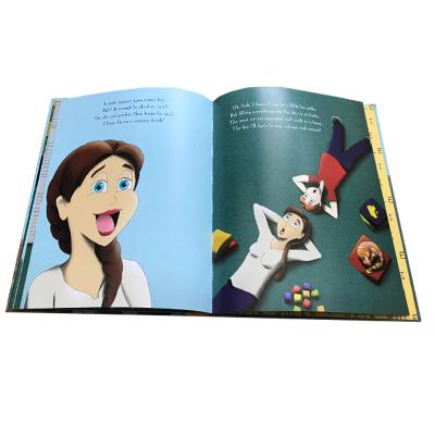 China Children developing intelligence good quality English story books children's hardcover book full color printing for sale