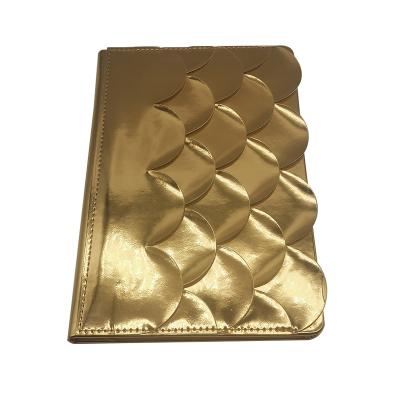 China Silk Printing/Hot Stamping/Embossing Fish Scale Custom Sequins Glitter PU Material A5 Hardcover Notebook for sale