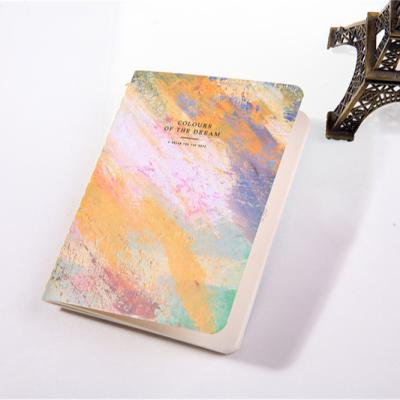 China Gift Factory Direct Sales Sewing Notebook A5 File Colored Cover Sewing Notebook for sale