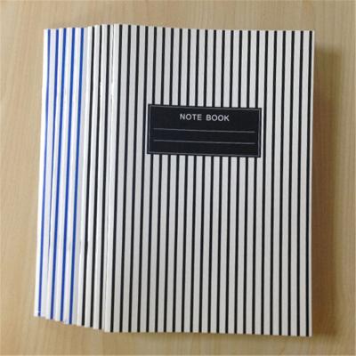 China Printed business notebook hot sale simple creative saddle stitched notebook printing for sale