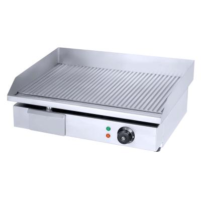 China Fast Food Kitchen Equipment Commercial Restaurant Electric Griddle Hotels With Flat Plate for sale