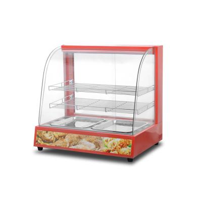 China Best Selling 3 Layers 3 Layers Snack Food Warmer Restaurant Electric Hot Food Heater Commercial Display Showcase for sale