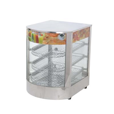 China Best Selling Commercial Food Restaurant Food Warmer Snack Food Warmer Hotels Display Showcase Electric Hot Food for sale