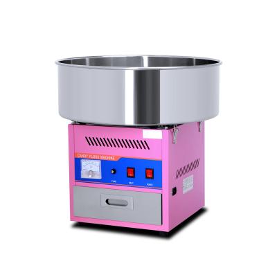 China High Quality Commercial Pink Color Commercial Cotton Candy Floss Electric Supplying Machine for sale