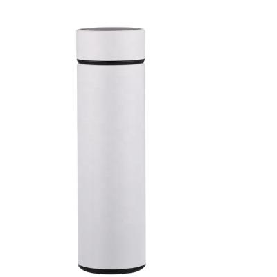 China Fashion Sustainable Design Double Wall Sublimation Custom Logo Insulated Stainless Steel Reusable Vacuum Bottle With Plastic Lid for sale