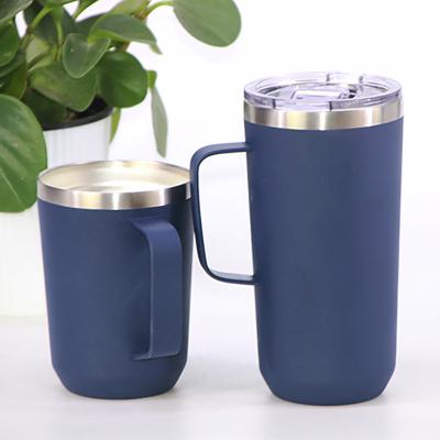 China Amazon Success Sustainable Wall Vacuum Insulated Travel Double Mugs Creative Coffee Mug Stainless Steel Mugs for sale